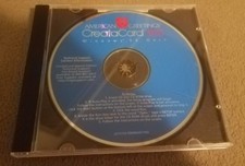 American Greetings CreataCard Special Edition CD PC Windows 95 Card Making picture