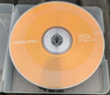 25 Pack Memorex CD-R Cool Colors 700Mb 52x Blank Recordable Discs New Sealed picture