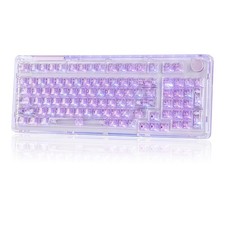 KiiBoom Phantom 98 Crystal Mechanical Gaming Keyboard, Shine Through Keycap picture