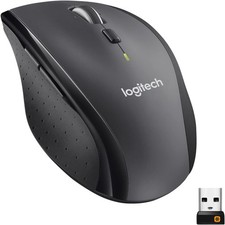 Logitech M705 Marathon Wireless Mouse, Gaming Mouse 2.4GHz Wireless PC Mac Black picture