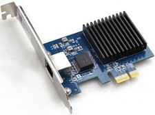 Realtek RT8127 10G RJ45 LAN Port PCIe 4.0-1X diskless network Card PXE Network picture