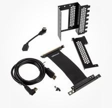 NEW CableMod Vertical PCI-e Bracket  PCI-e 4.0  Edition (Black, 2 x DisplayPort) picture
