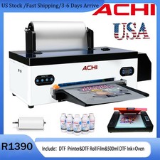 DTF A3 Printer Direct to Trasnfer Film T-shirt Printing Epson 1390 Head&Oven&Ink picture