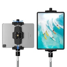 	iPad and Phone Tripod Mount Adapter with Ball Head iPad Holder for Tripod 3	 picture
