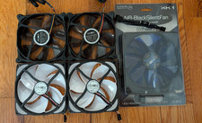 Noiseblocker Premium Fan Bundle (5 Fans) - 2x MultiFrame 2x eLoop 1x XK-1 140mm picture