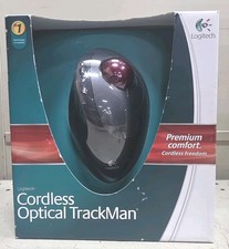 Logitech TrackMan Cordless Optical Mouse 904369-0403 Box Open  picture