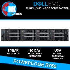 Dell PowerEdge R750 12B LFF 2U Server -V1- Choose CPUs/RAM/Drives - Wholesale picture