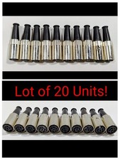 Lot Of 20 6-Pin DIN Female Socket Connectors picture