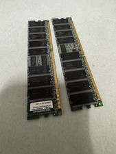Lot of 2 SMART 128MB SDRAM Desktop Memory RAM Modules Untested picture