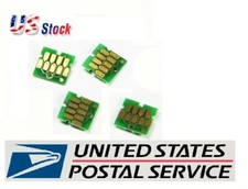 4 multi-color chips for Epson SureColor F6200 F7200 F9200 F9370 NON-OEM  CMY HDK picture