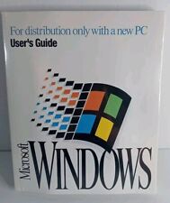 Vibtage Microsoft Windows 3.1 User's Guide + Software Brand New Sealed Very Rare picture