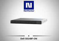 Dell S5148F-ON 48x 25GbE SFP+  6x 100GbE QSFP28  Switch w/ Dual AC- Fast Ship picture