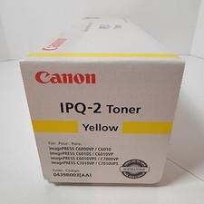 Canon IPQ-2 0439B003AA Yellow Cartridge Toner New Sealed Cat#DJ picture