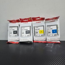 Canon PFI-102BK, PFI-102MBK, PFI-102Y, PFI-102C, Lot of 4 Exp 2019 picture