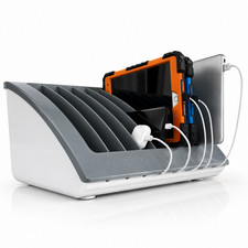 10-Port USB Charging Station for 8 Devices, 140W USB-C PD Dock picture