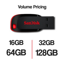 SanDisk Cruzer Blade Flash Drive 8GB 16GB 32GB 64GB USB 2.0 Thumb Memory Stick picture