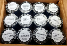 CASE OF 12, Thermal Transfer Ribbons, Wax, 6.85
