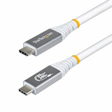 StarTech CC3FT80GUSB4CABLEW 3ft USB4 Cable, 80Gbps, USB-IF Certified picture