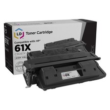 Reman Toner Cartridge Replacement for HP 61X C8061X High Yield (Black) picture
