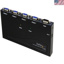 StarTech VGA Video Splitter - 4 Outputs, 80Hz, Supports 2048x1536 Resolution picture