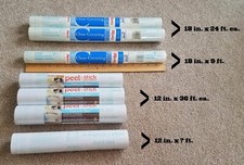 Mixed Lot 7 Clear Contact Paper (2) 18