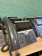 LOT of 10 Cisco CP-8811 IP Office Phone w Cord Handset picture
