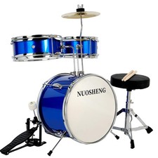 Kids Drum Set 3-Piece for Beginners, 13 Inch Complete Junior Drum Kit with Ba... picture