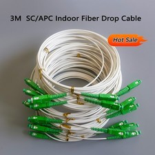 1/2/3/5/10pcs Indoor Fiber Drop Cable  SC/APC-SC/APC Single Mode 3M picture