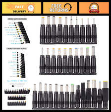 34pcs Universal DC Power Connector Kit 5.5mm x 2.1mm Adapter for Laptop & Device picture