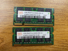 Lot of 2 Hynix 512MB 2Rx16 PC2-5300S-555-12 HYMP564S64CP6-Y5 AB-T 0751 picture