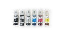 Genuine Epson Ink Bottle 011/012 6 Color Bundle Pack Set for L8160 L18180 Printe picture