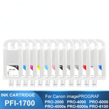 PFI1700 Refillable Ink Cartridge With Chip For Canon PRO-2100 PRO-4000 PRO-6100 picture