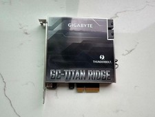Flashed Gigabyte GC-Titan Ridge Thunderbolt 3 PCIe Card Mac Pro 4,1 5,1 w/Cables picture