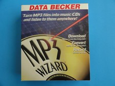 MP3 WIZARD - DATA BECKER - WIN 95/98 - TURN MP3 FILES TO CDs -- CLEAN picture