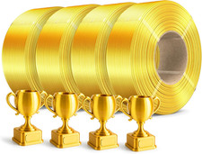 4KG Silk PLA plus Filament Refill, Smooth Silky Surface Silk Filament Bundle, No picture
