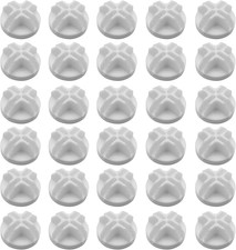 30 Pcs Wire Cube Connectors for Modular Storage Shelving (White) picture
