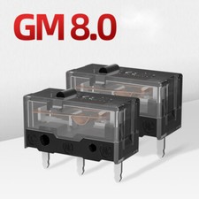 For Kailh GM 8.0 Black Micro Switch Gaming Mouse Button 80 Million Clicks 4 Pcs picture