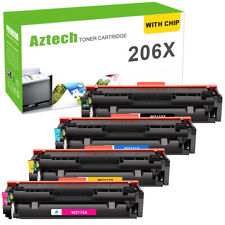 4PK W2110X Toner for HP 206X Color LaserJet Pro M283cdw M282nw M255dw With Chip picture