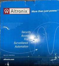Altronix AL125ULX Access Control Power Supply Battery Charger 12/24VDC 1A picture