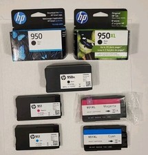 HP 2x 950 XL Black And 951 XL 2x Magenta 2x Cyan 1x 950 Black Ink Cartridges picture