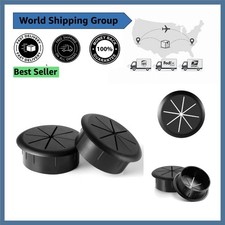 Versatile 2 Inch Flexible Desk Grommets - Pack of 2 for Clutter-Free Living picture