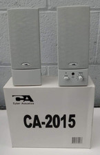 CYBER ACCOUSTICS DESKTOP COMPUTER SPEAKERS CA-15 picture