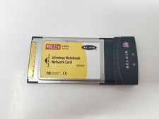 Belkin 54g  Wireless F507010 802.11g 54Mbps  Notebook Network Card  Version 1313 picture