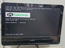 Rare Gateway Intel SE440BX-2 Slot 1 w/PowerLeap PL-iP3/T Tualatin 1.4 CPU & RAM picture