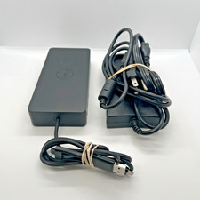 Dell D6000 Universal USB-C Docking Station w/ Genuine 130W Adapter Tested picture