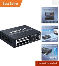 High-Performance 2.5G Network Switch - 8x 2.5G & 1x 10G Ports, Plug and Play picture