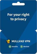 Mullvad VPN | 5 Devices for 6 Months | Protect Your Privacy with 6  picture