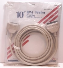 10' IBM Printer Cable DB25 To Centroncs 36  New picture