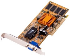 GRAPHICS CARD ECS ELITEGROUP SIS 305 32MB SDR AG305-32 AGP  picture