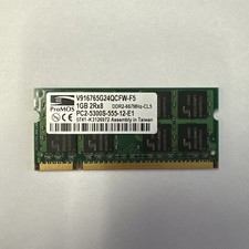 ProMOS 1GB 2RX8 PC2-5300S DDR2-667 200-PIN SO-DIMM V916765G24QCFW-F5 picture